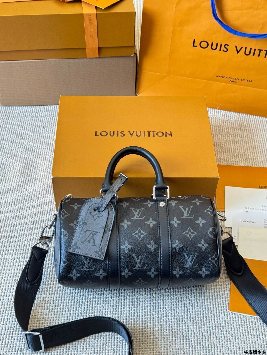 今日特価】Louis Vuitton Keepall 25 ブラックサムライ - メルカリ