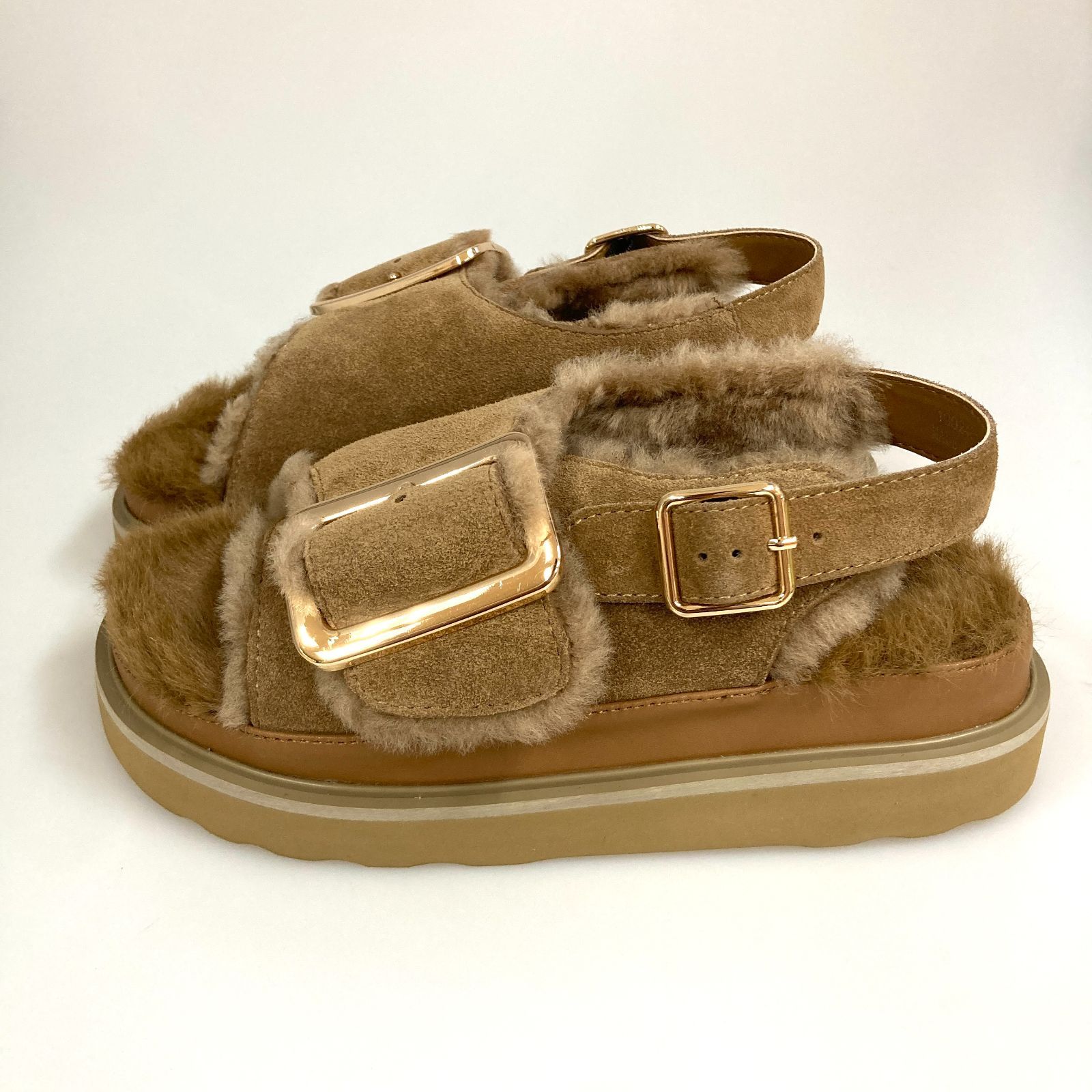 MOHI|モヒ ストラップファー厚底サンダル