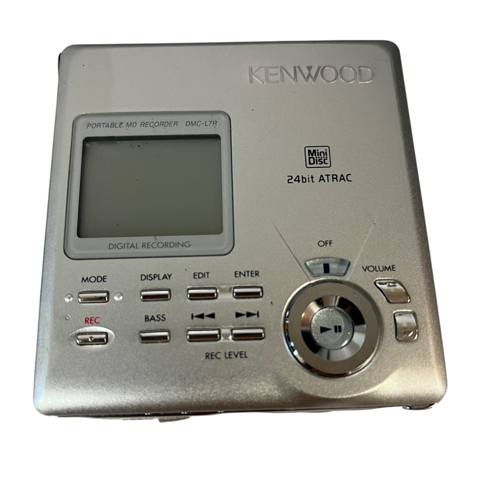 ポータブルMDレコーダー DMC-A7R Yahoo!オークション -「kenwood dmc-」(録音、再生) (MD