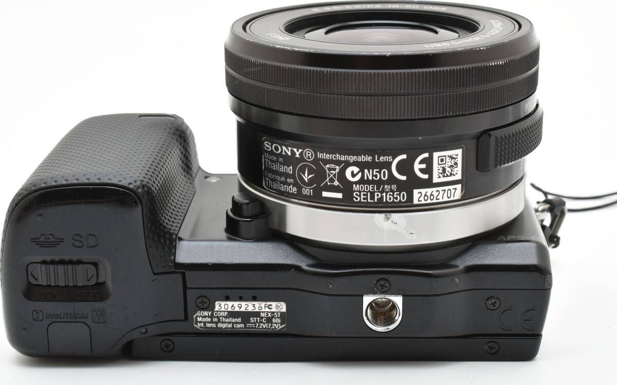 H01[6777]22 SONY α NEX-5T レンズキット H01[6777]22 ソニー SONY α NEX-5T ボディ PZ 16-50mm レンズ