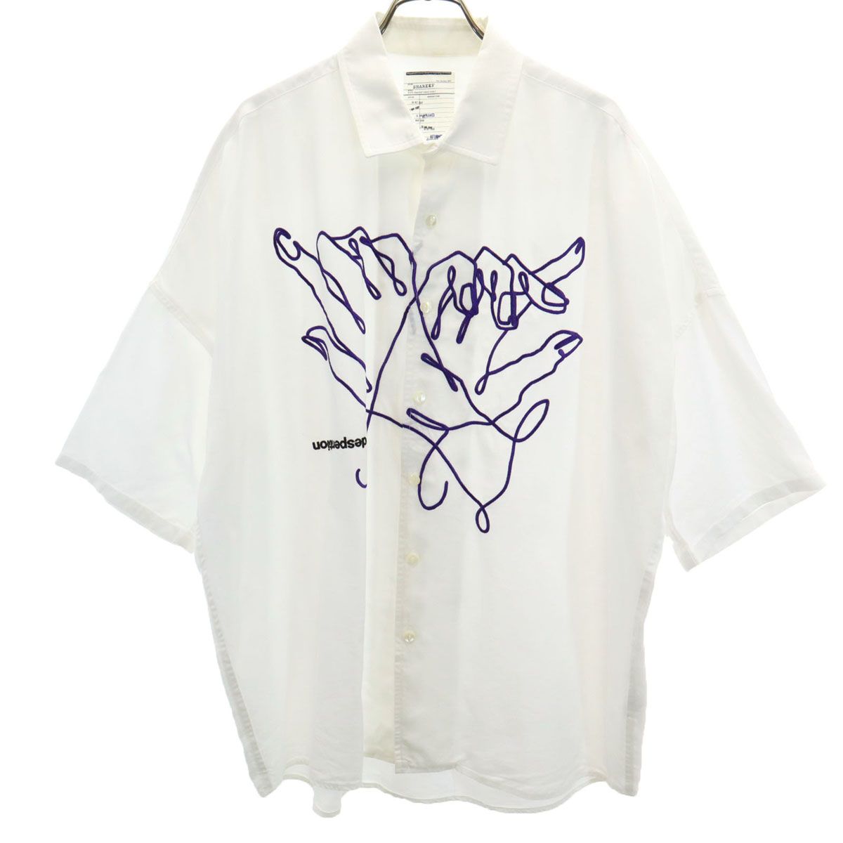 シャリーフ 半袖シャツ ドット レディース SIZE 1 (M) SHAREEF 中古 SHAREEF 数字 ドット柄 シャツ【1（Sサイズ相当）】 - メルカリ