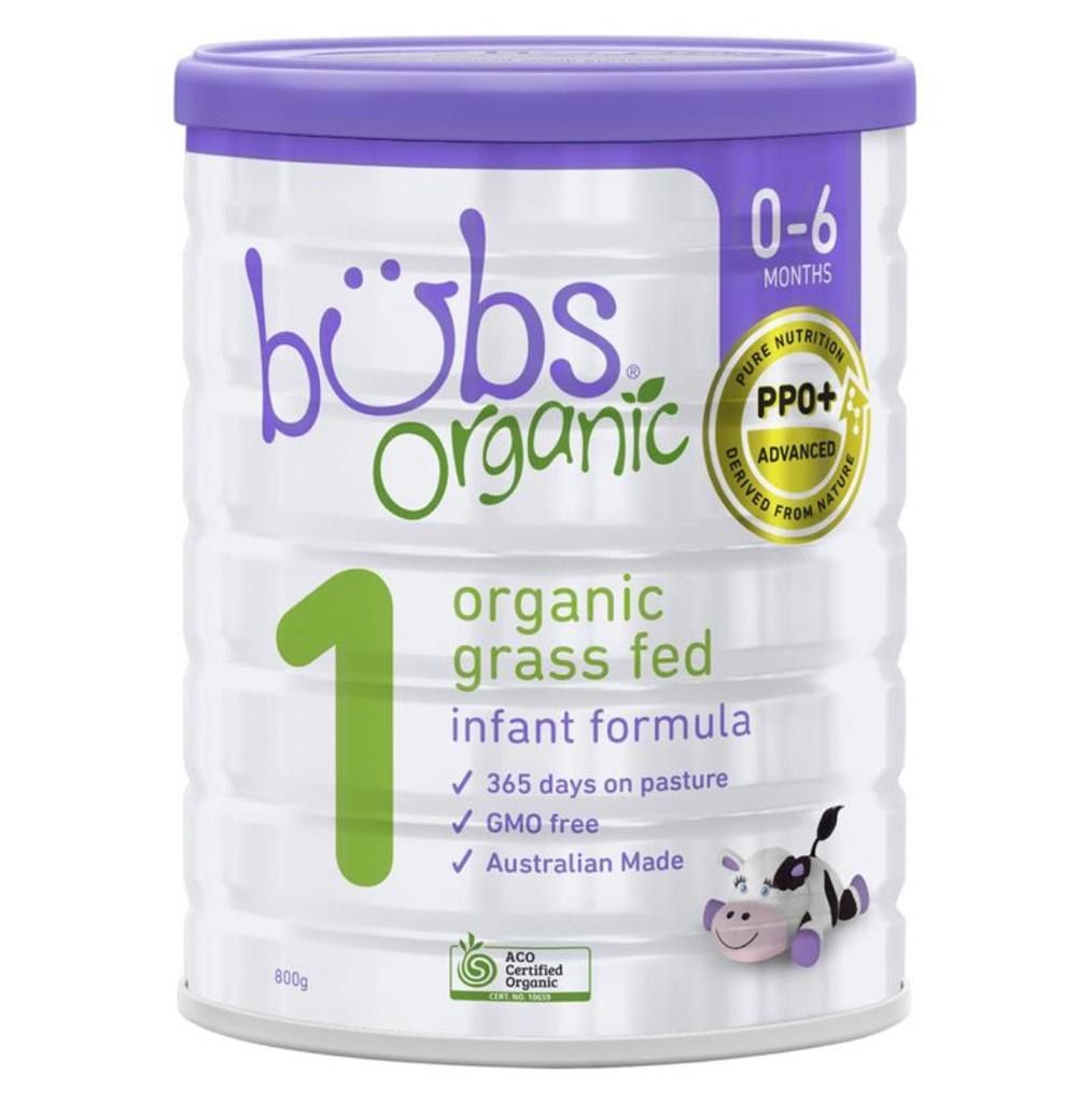 Bubs Organicバブズオーガニック粉ミルクS1-1缶-FREMON出品 - メルカリ