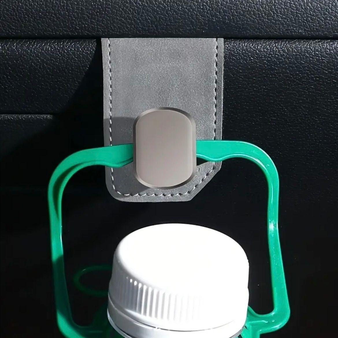 カーフックセット グレー スエード素材 メタル小型フック付属 ヘッドレストフック 25kg 耐荷重 ショッパーフック グローブボックス 取付対応 車内 ラゲッジ収納 シートフック カーアクセサリー シンプルデザイン お洒落 便利 可愛い グレー