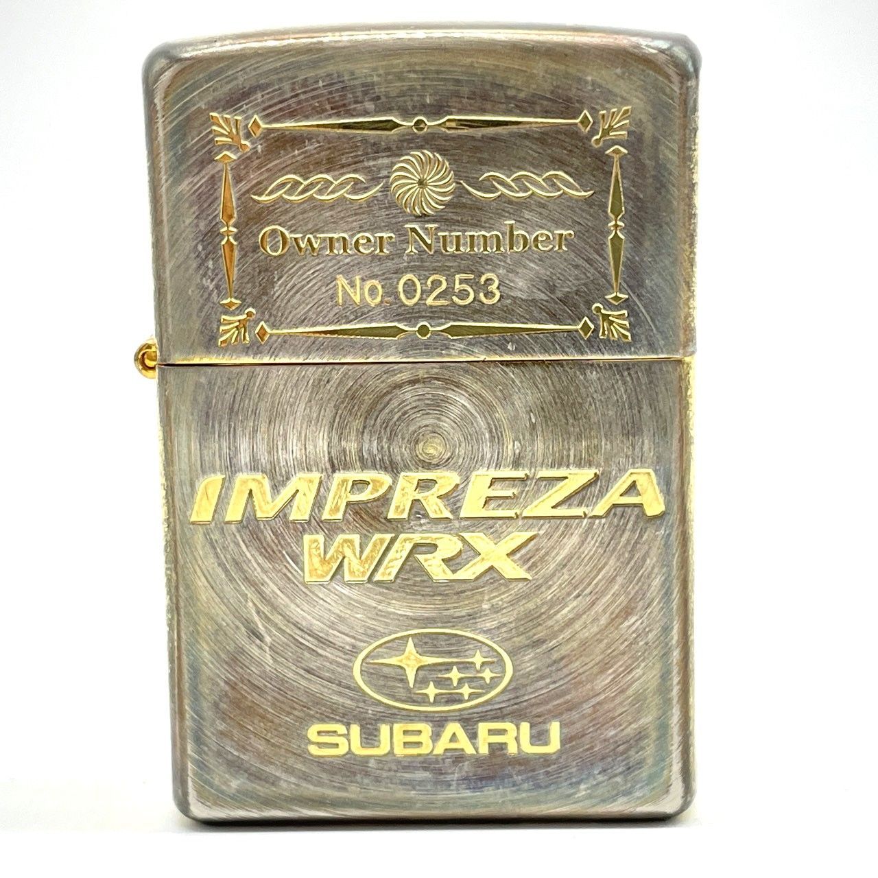 ZIPPO ジッポ SUBARU インプレッサ 品 喫煙具 着火未 現状品 006321