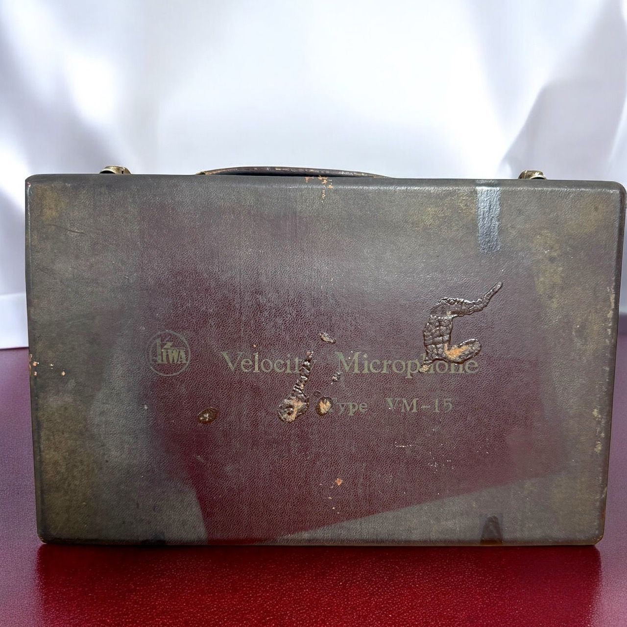 低価格で最高の品質。 激 AIWA アイワ リボンマイク VM-15 ケース付き マイクロフォン Velocity Microphone