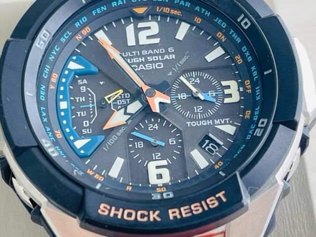 カシオ　G-shock GW-3000M 洗浄済み Amazon.co.jp: CASIO Men's Watch [G-Shock] Sky Cockpit Radio