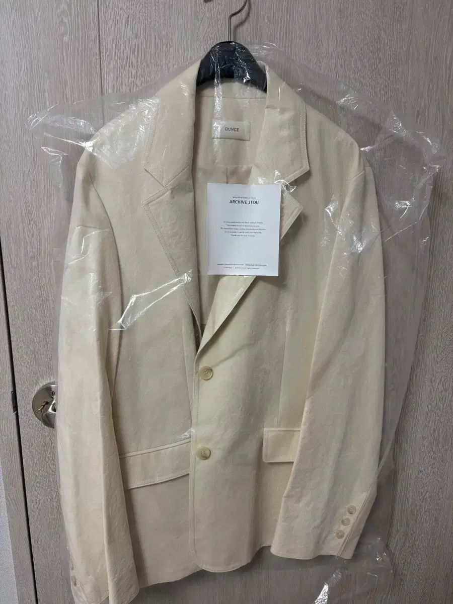 OUNCE ARCHIVE JTOU クリームコットン ジャケット GULLKHAN_COM