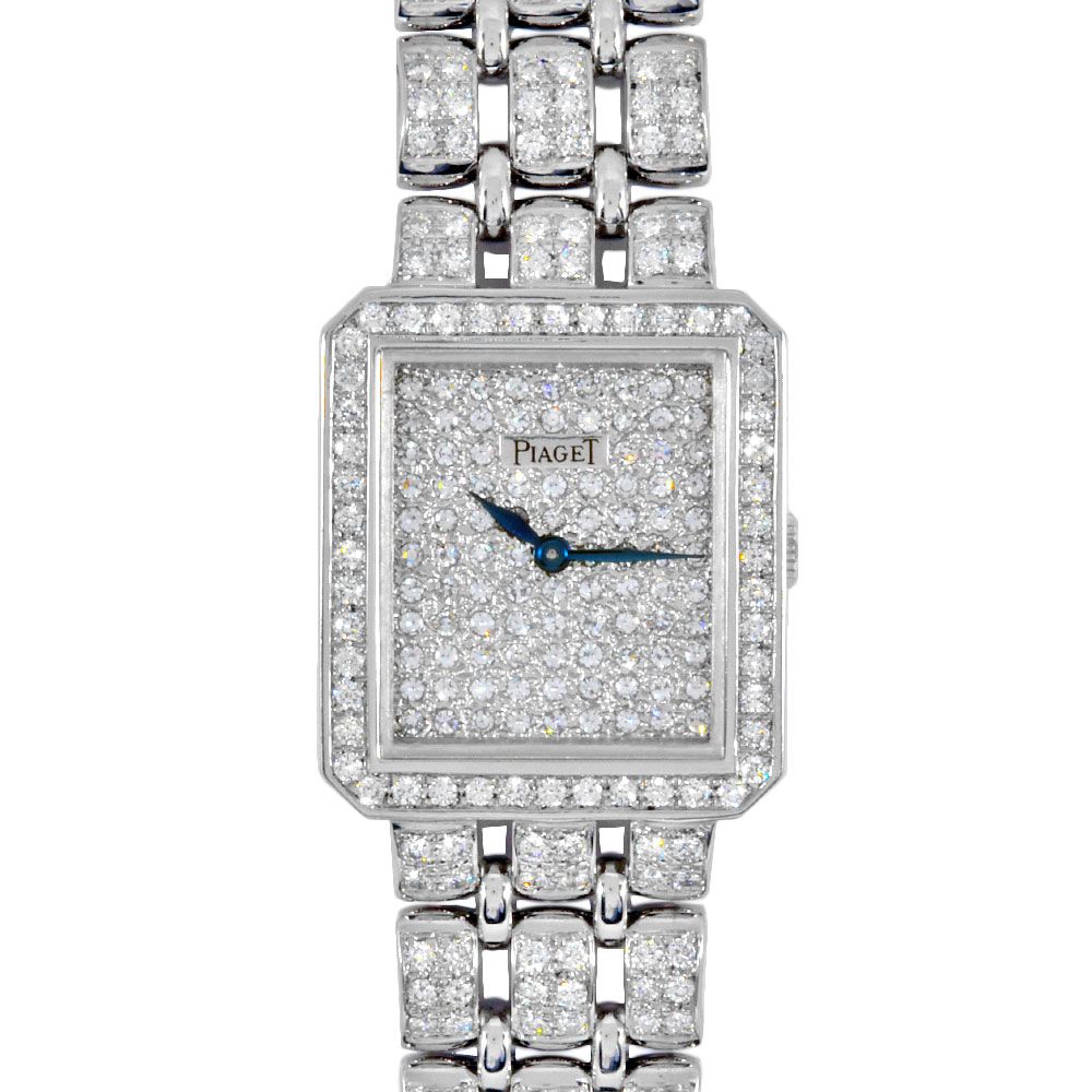 ピアジェ PIAGET 83545K615 プロトコール 腕時計 フルダイヤ文字盤