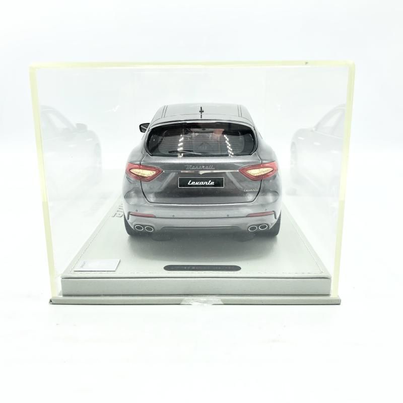 中古】ミラー破損)1/18 BBR マセラティ レヴァンテ Grigio Maratea [6]