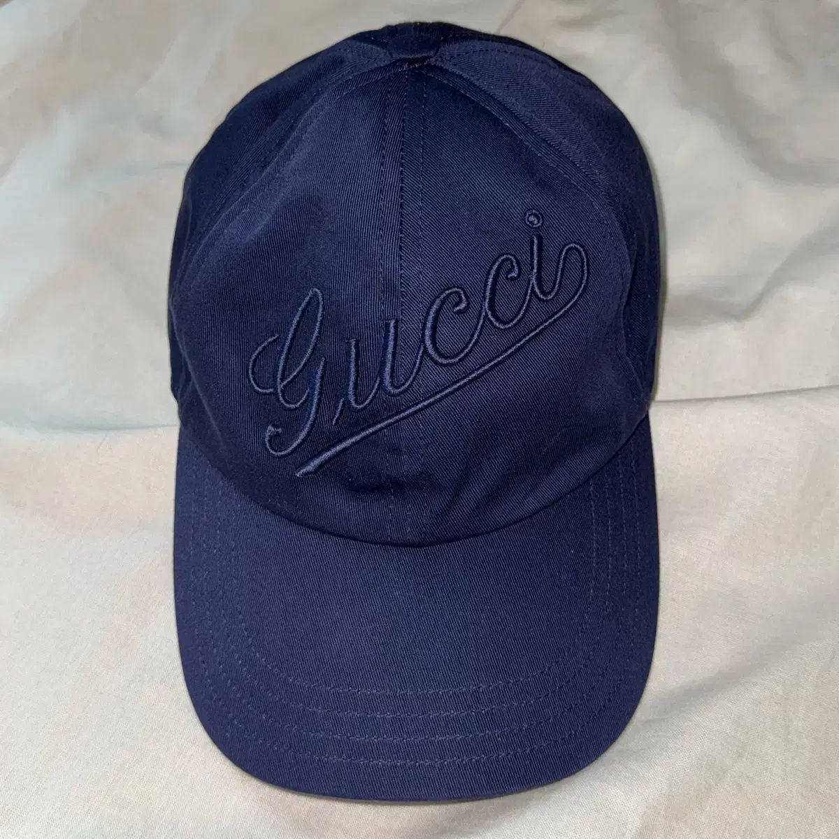 S GUCCI グッチ ベースボール 刺繍 ボールキャップ