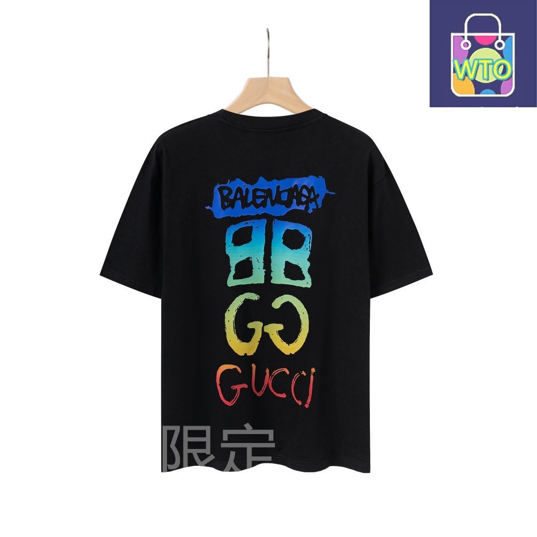 完売必須【税関/送料込】BALENCIAGA ★ CEOチームロゴTシャツ BALENCIAGA CEO チーム ロゴ ボックス Tシャツ (BALENCIAGA/T
