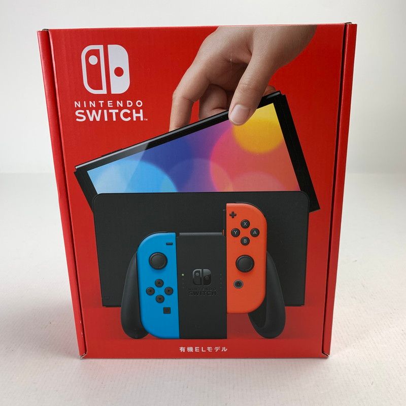Nintendo Switch 有機ELモデル Joy-Con L ネオンブルー R ネオンレッド 任天堂 スイッチ 本体 034-250507-nm-04-fuz