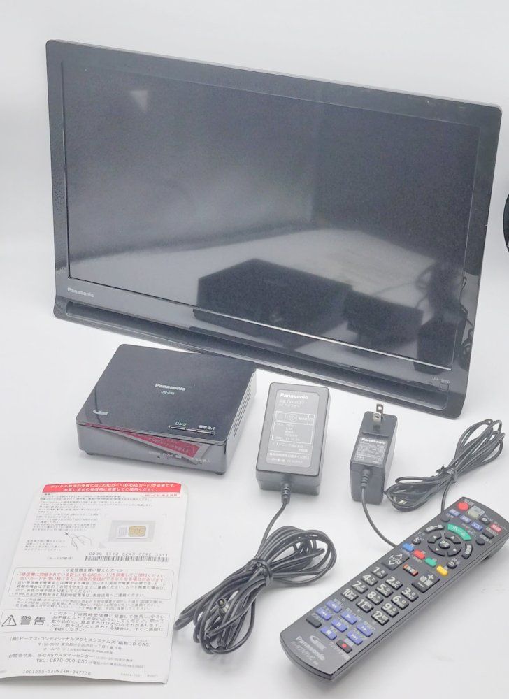 パナソニック 19V型 液晶 テレビ プライベート ビエラ UN-19F8-K