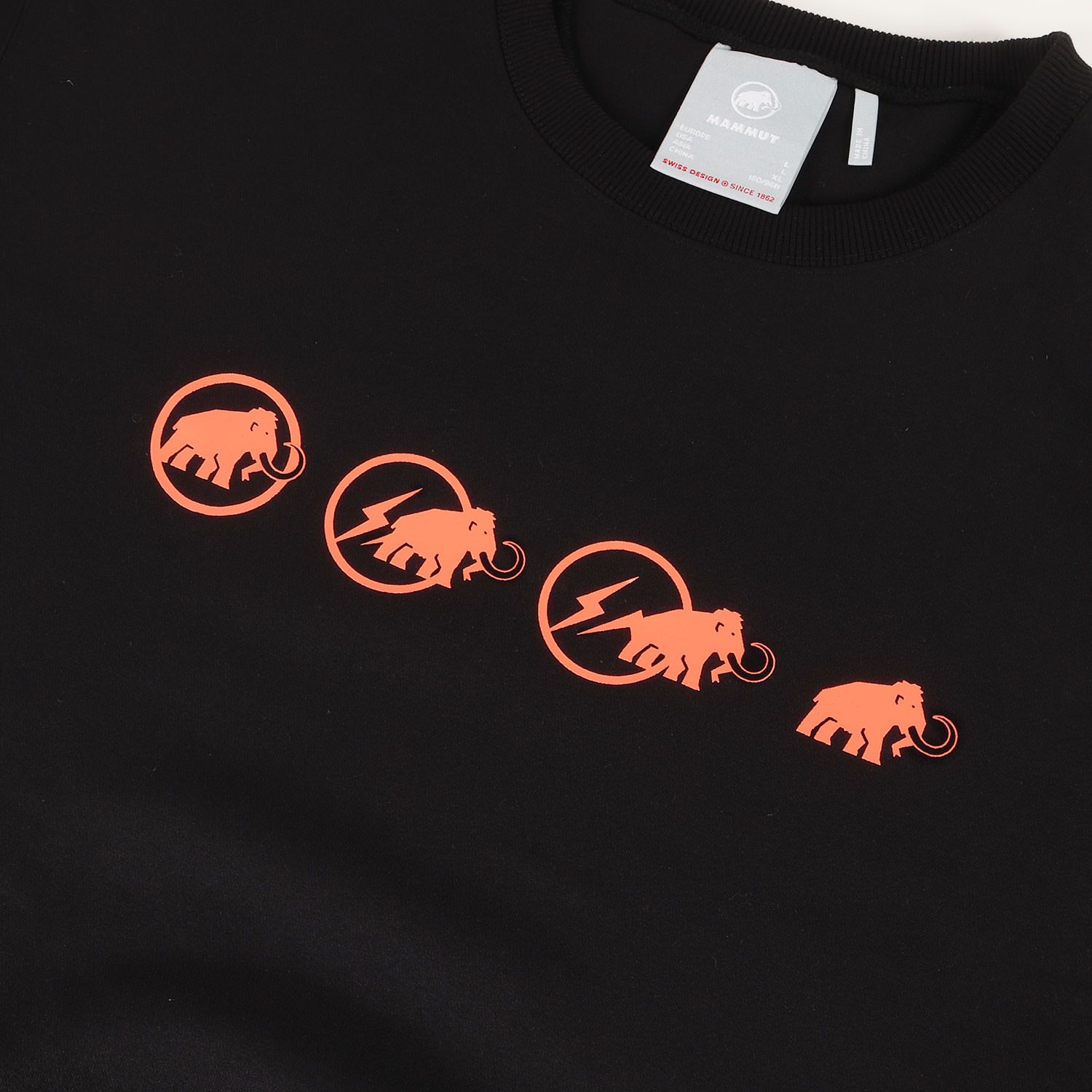 美品】MAMMUT マムート スウェット ブラック 黒 サイズ:XL | 23AW