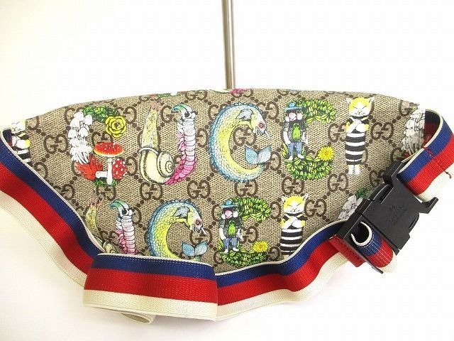 グッチ GUCCI GGスプリーム ヒグチユウコ ウエストバッグ ボディバッグ