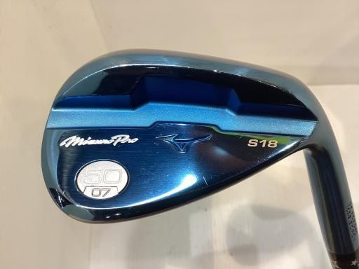 MIZUNO - ミズノ　ウェッジ　S18   50-07   新品未使用品 MIZUNO】ミズノ『Mizuno Pro ウェッジ S18 2本セット 60=10 S