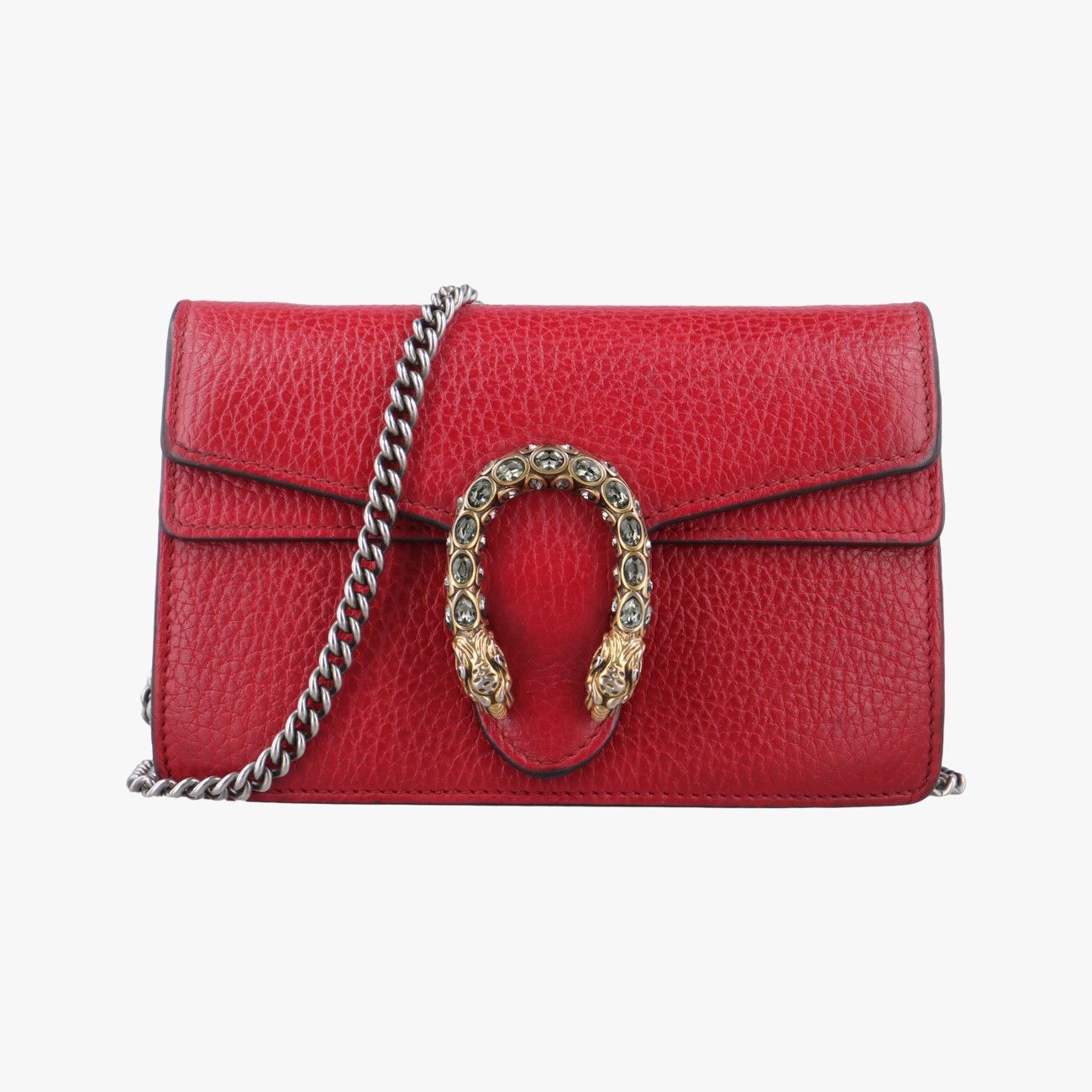 グッチGucciディオニュソス レッド レザー 476432