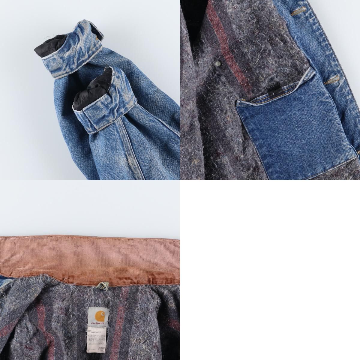 古着 カーハート Carhartt ミシガンチョアコート デニムカバーオール