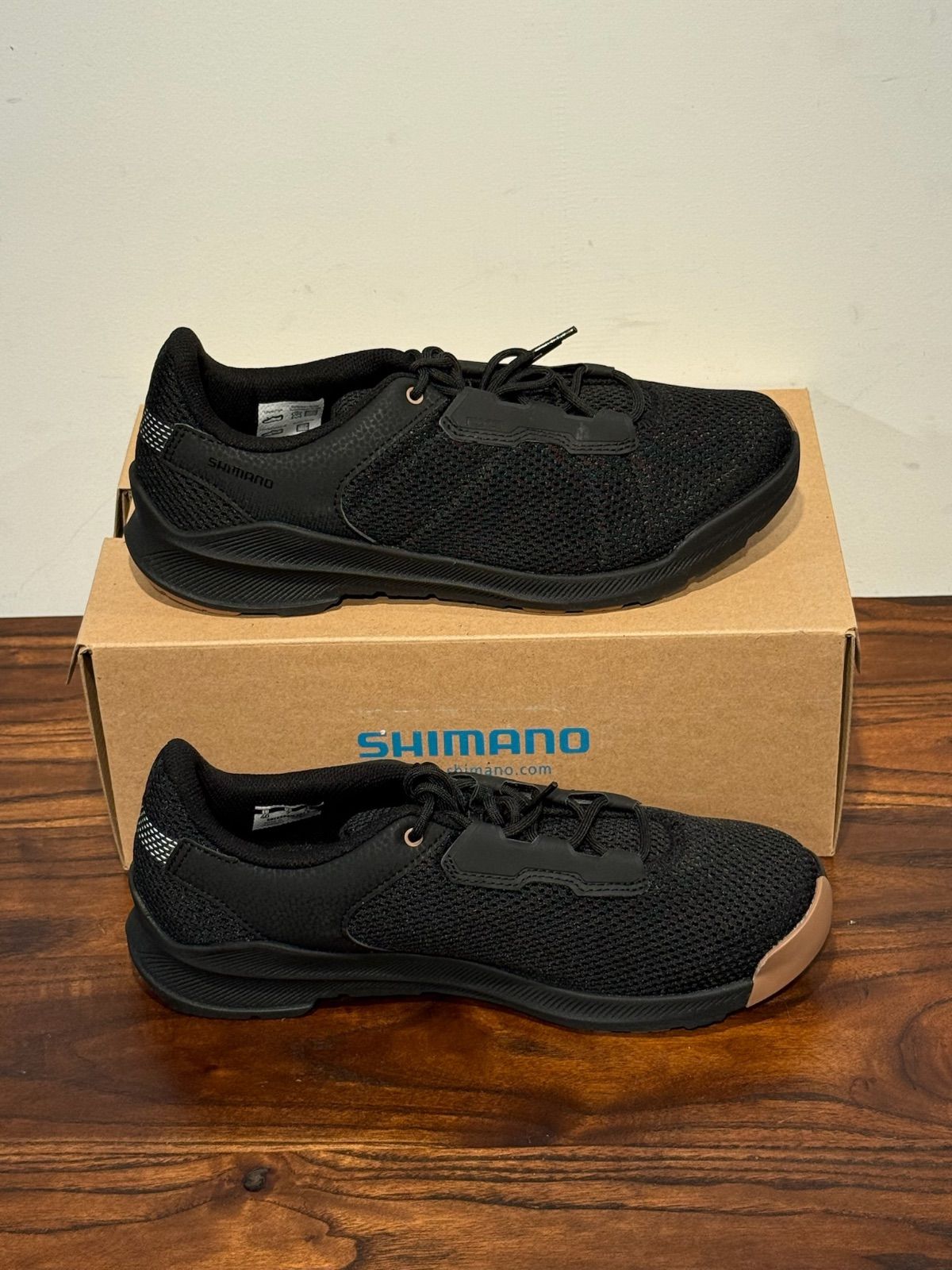 SHIMANO SH-EX300 SPD シマノ ビンディングシューズ サイクリング シューズ 25cm 25.5cm 黒