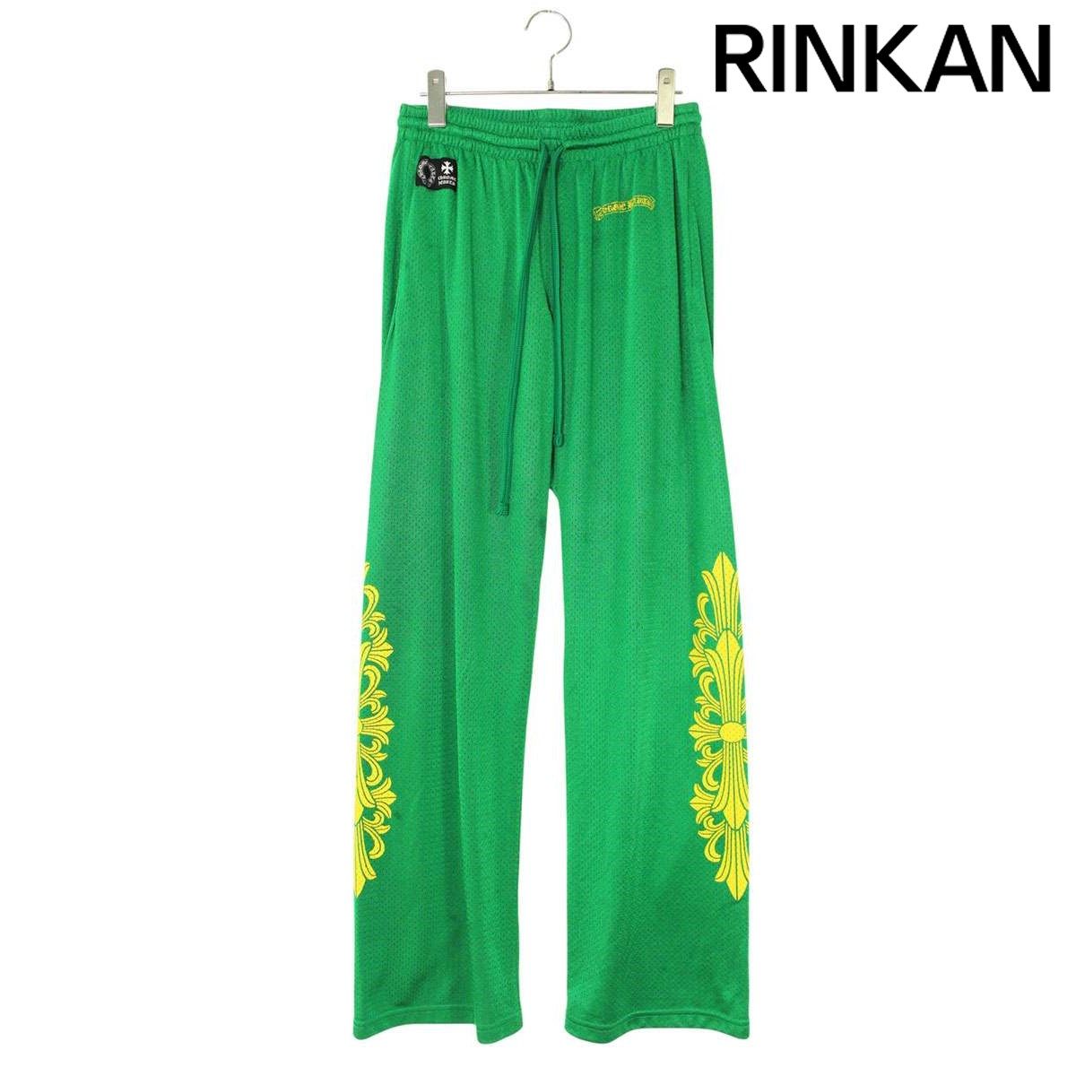 クロムハーツ MESH VARSITY PANTS CH メッシュプリントロングパンツ メンズ M