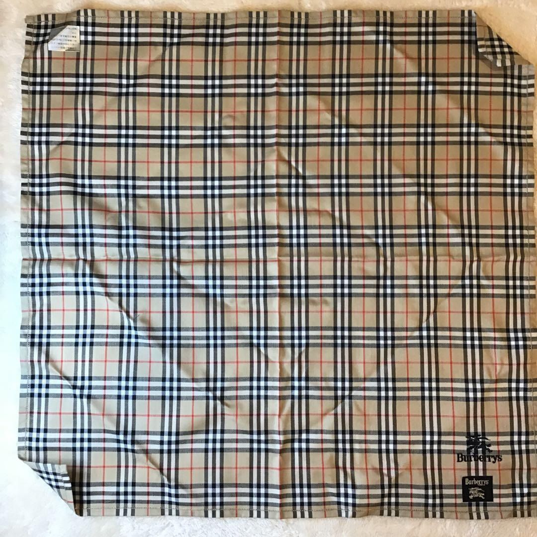 バーバリー BURBERRY スカーフ 大判 ハンカチ ノバチェック 傘