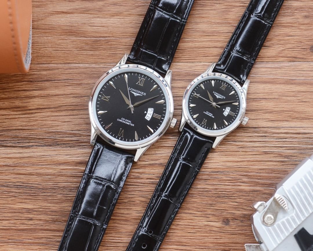 ロンジンペアウォッチ レコード ロンジン レコード ペアウォッチ Record 自動巻 38.5mm
