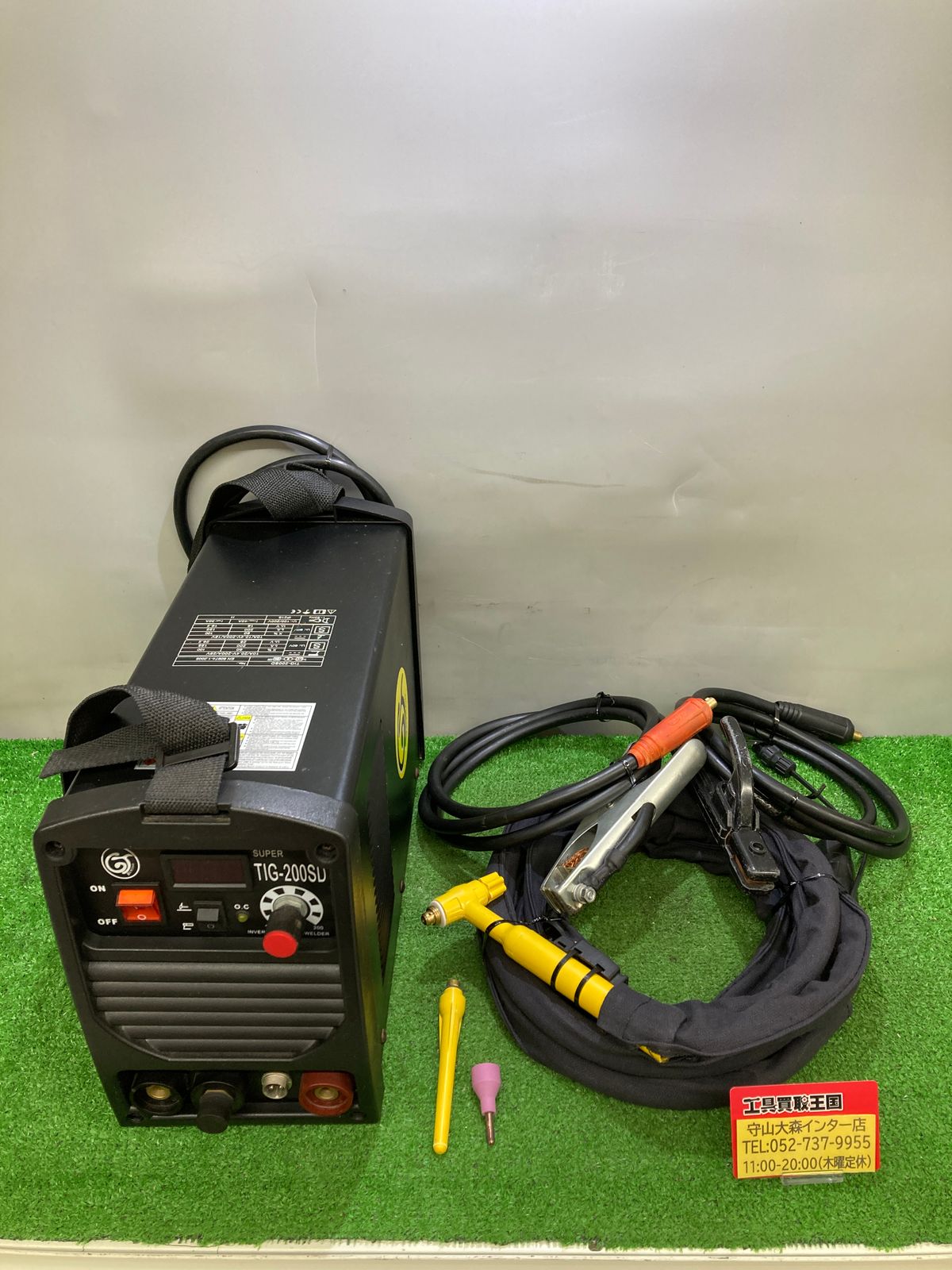 【中古品】【0921】アーク・TIG兼用溶接機／TIG-200SD 　ITIJFVLT08BS