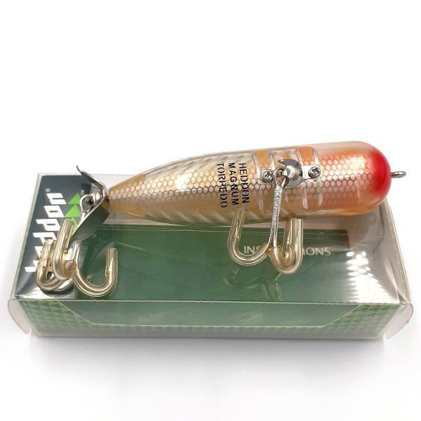 ジャンクレストア済オールドヘドンマグナムトーピードクリア heddon