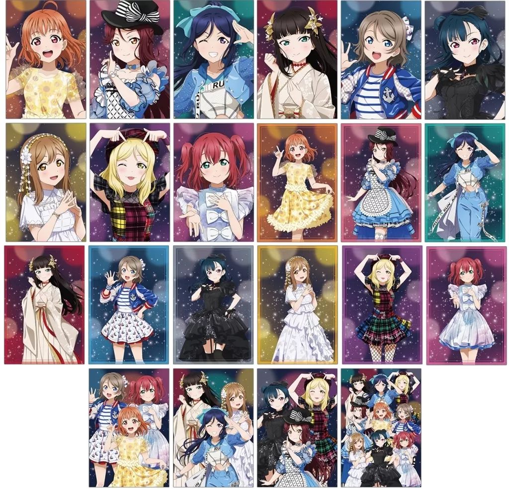 ラブライブポストカード グッズ-ポストカード】ラブライブ！虹ヶ咲学園スクールアイドル