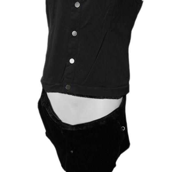 ムニタルプ MUNITALP レディース 秋冬 撥水 起毛ファー 2WAY リバーシブル ノースリーブワンピース 005-61211 LLC-HASEGAWATOSO_COM