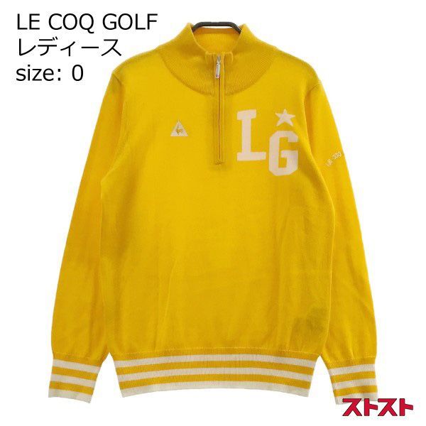 LE COQ GOLF ルコックゴルフ ハーフジップニットセーター
