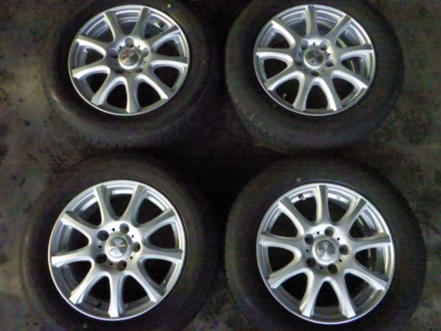 2312-653 DUFACT アルミホイール＆ラジアルタイヤ 195 65R15 2021年 ４本セット