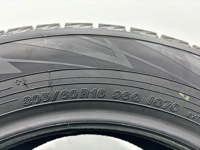 穏やかな 2025年製 205|60R16 YOKOHAMA ice GUARD iG70 スタッドレス 4本 66 000円 送料込み 205|60|16