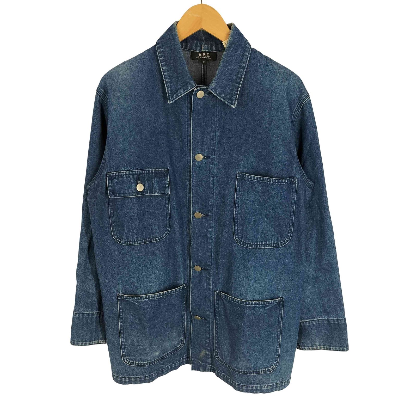 アーペーセー A.P.C. デニムカバーオール メンズ import：M - メルカリ