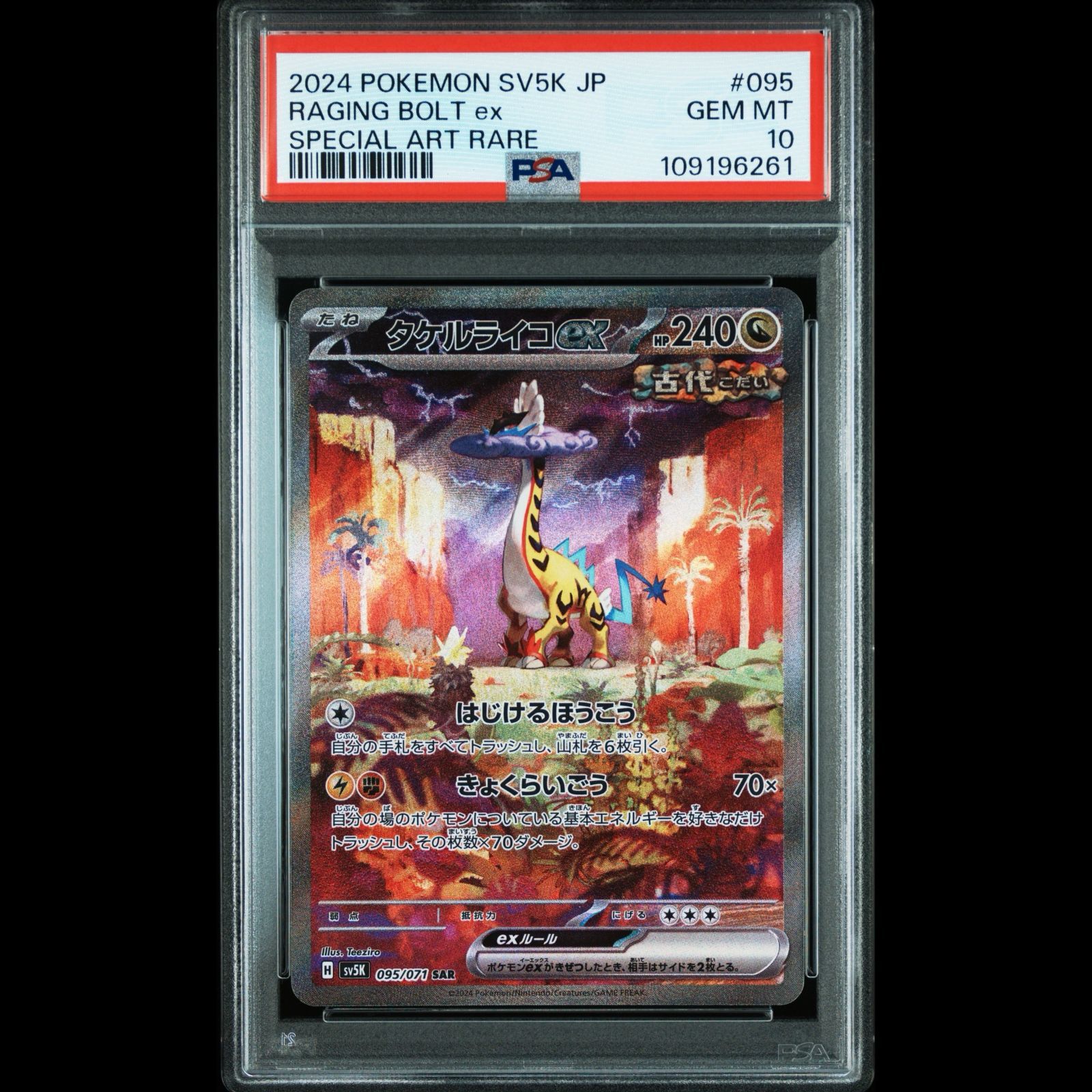 PSA10 連番トドロクツキ ex SAR タケルライコ ex SAR ポケカ 公式通販