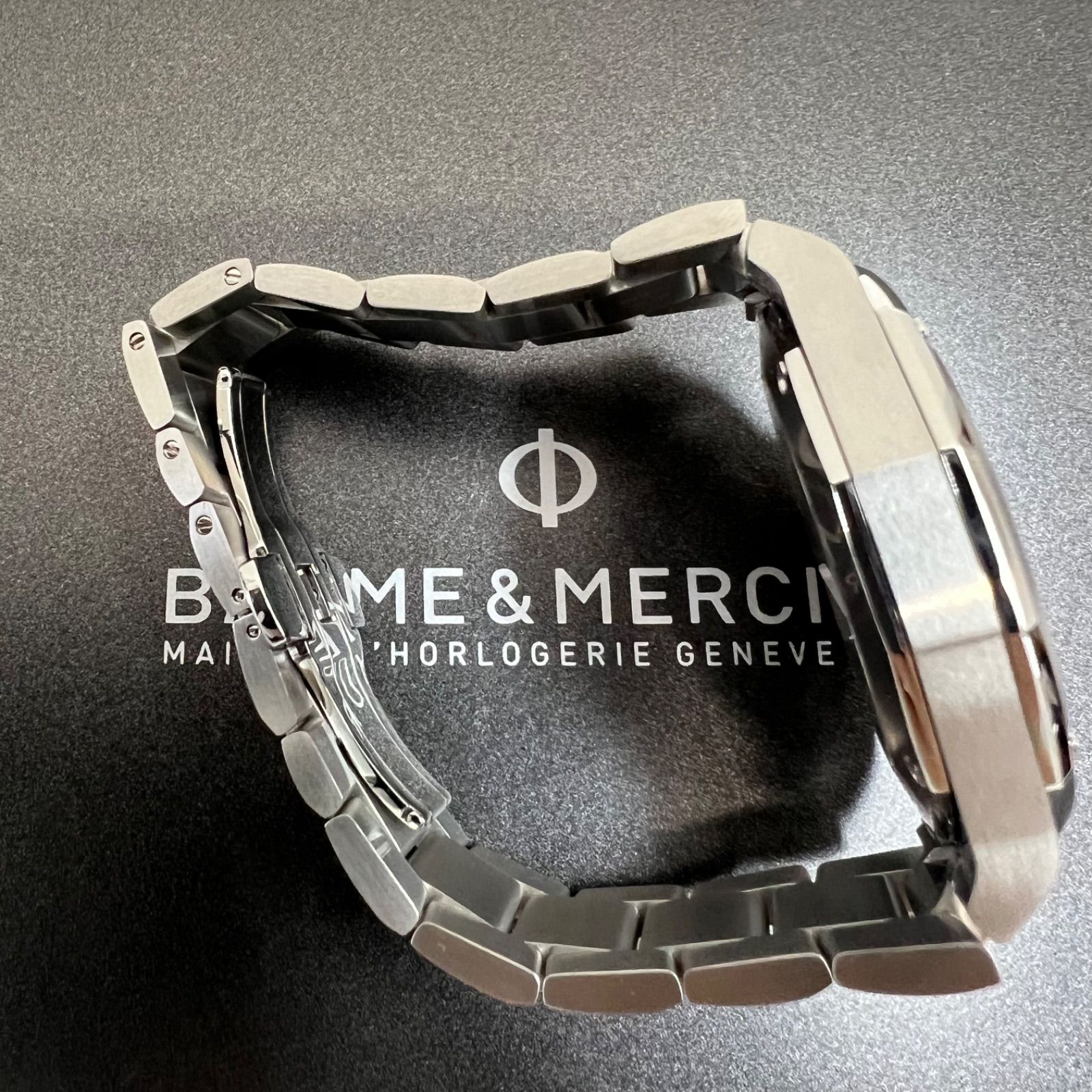 未使用レベル】2024年購入品BAUME＆MERCIER ボーム＆メルシエ リビエラ 10715 裏スケルトン メンズ 腕時計 自動巻き 39mm -  メルカリ