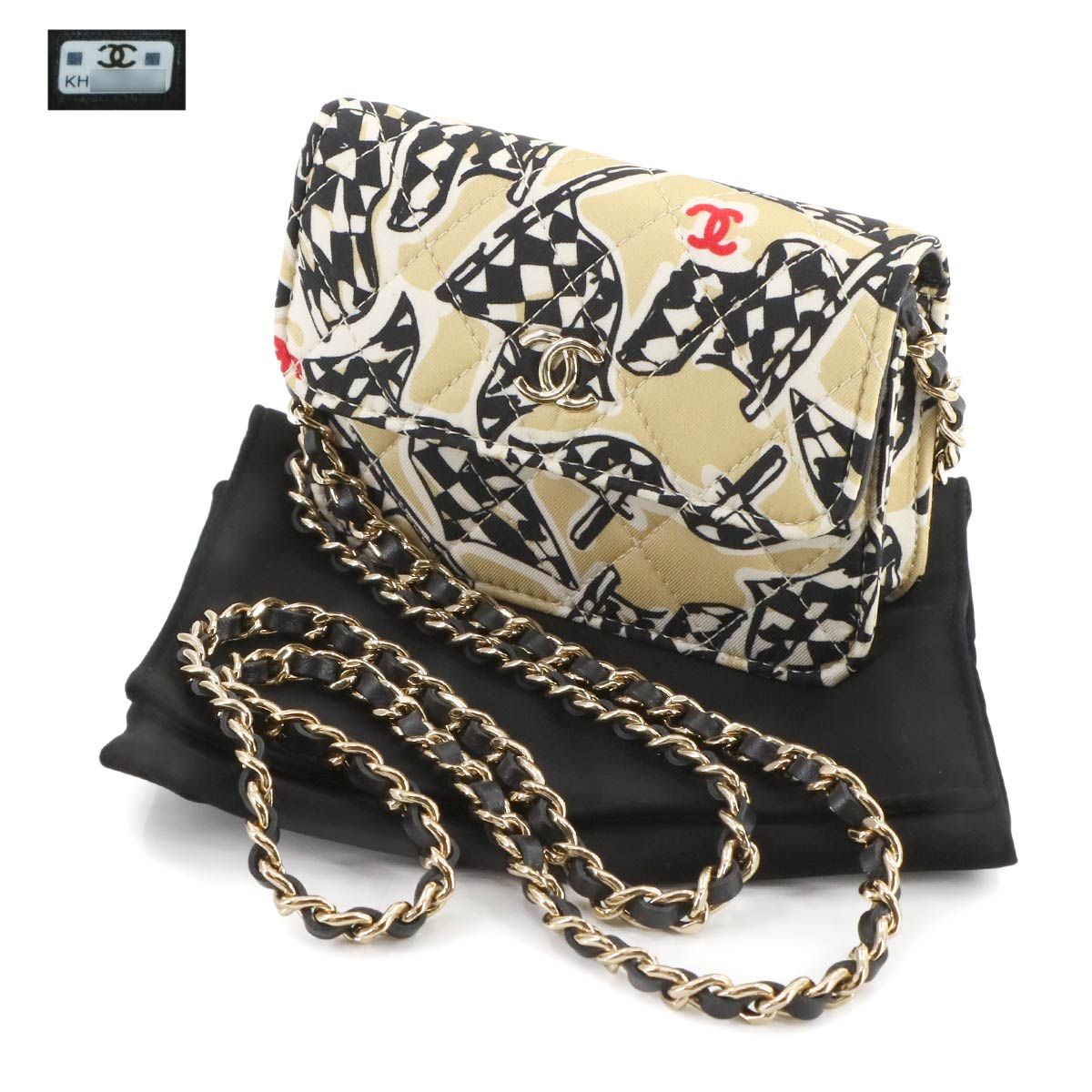 シャネル　ミニミニマトラッセ CHANEL 未使用 展示品 シャネル ミニミニ マトラッセ チェーン