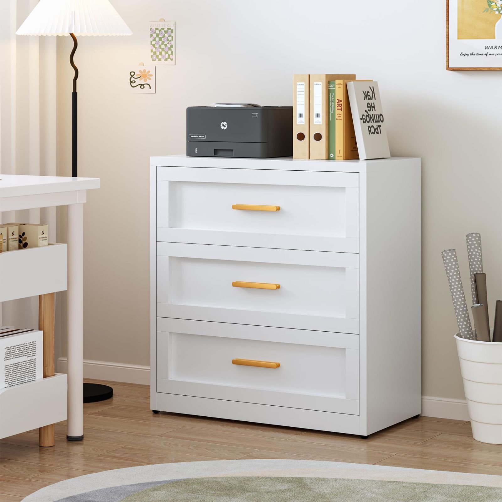 イケア-】IKEA PS キャビネット ホワイト 鍵付き 250128-1 IKEA PS