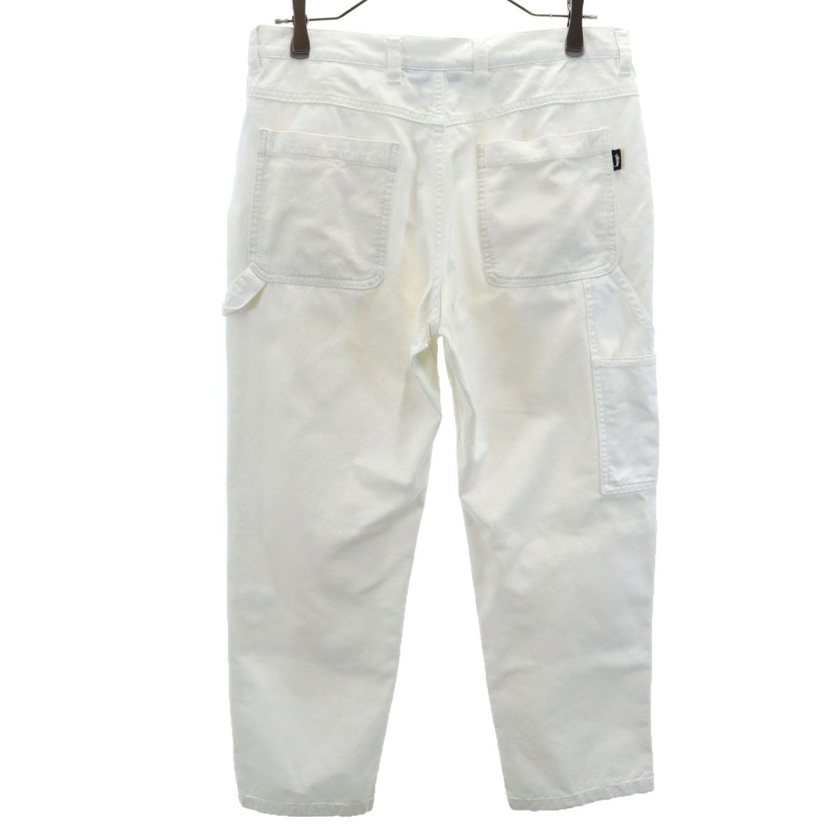 stussy ダブルニーデニムパンツ　ホワイト STUSSY ステューシー ダブルニー ペインターパンツ 5 ホワイト メンズ