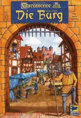 ボードゲーム ディ ブルグ ドイツ語版 Carcassonne Die Burg 日本語訳付き