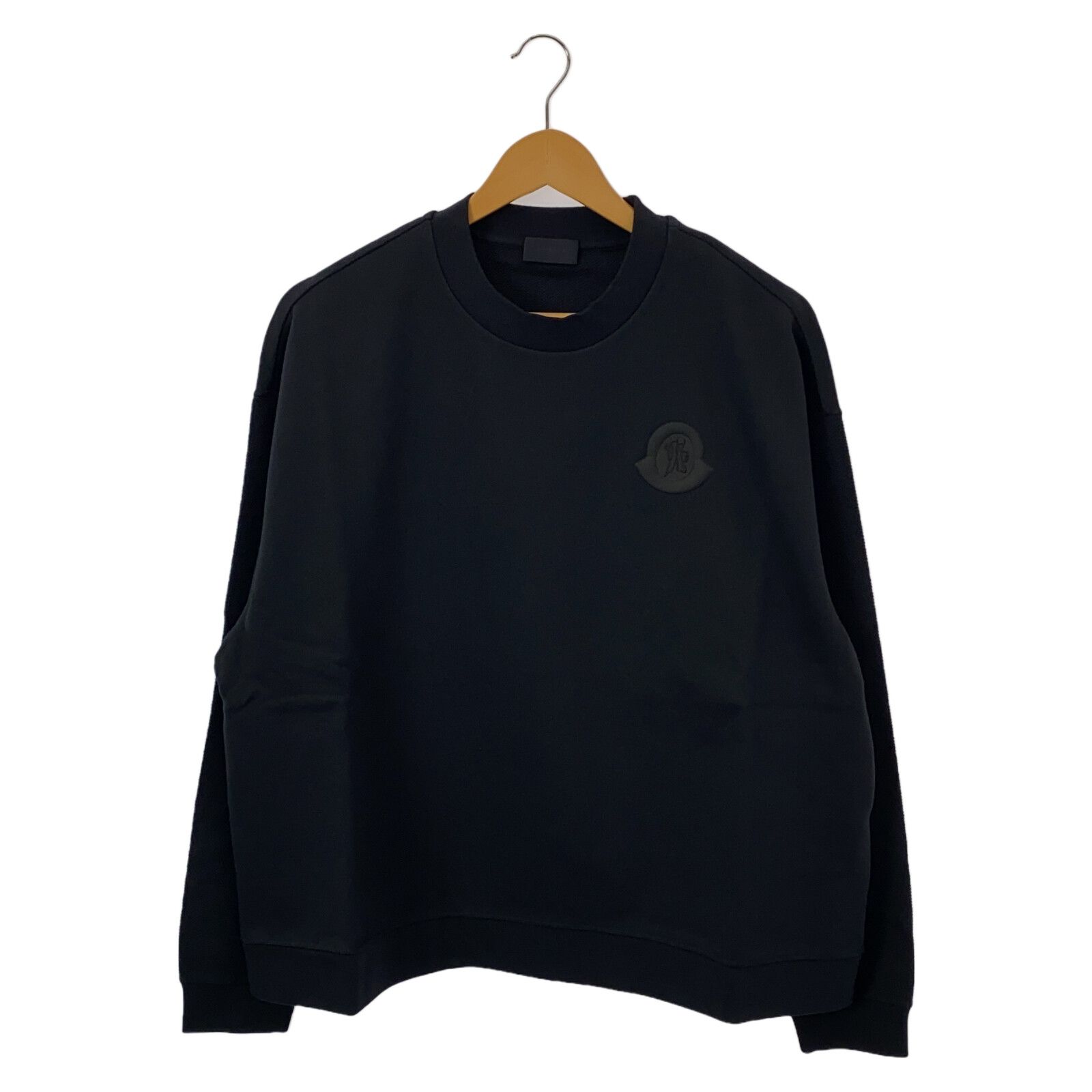 モンクレール MONCLER スウェット スウェットシャツ 8G00020M3986952M ブラック コットン スウェットシャツ メンズ 新品