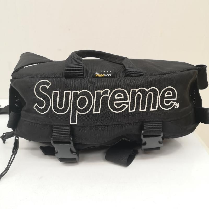 supreme シュプリーム　19AWウエストバック コーデュラナイロン 新品未使用】Supreme 19AW Waist Bag black 2019AW ウエスト