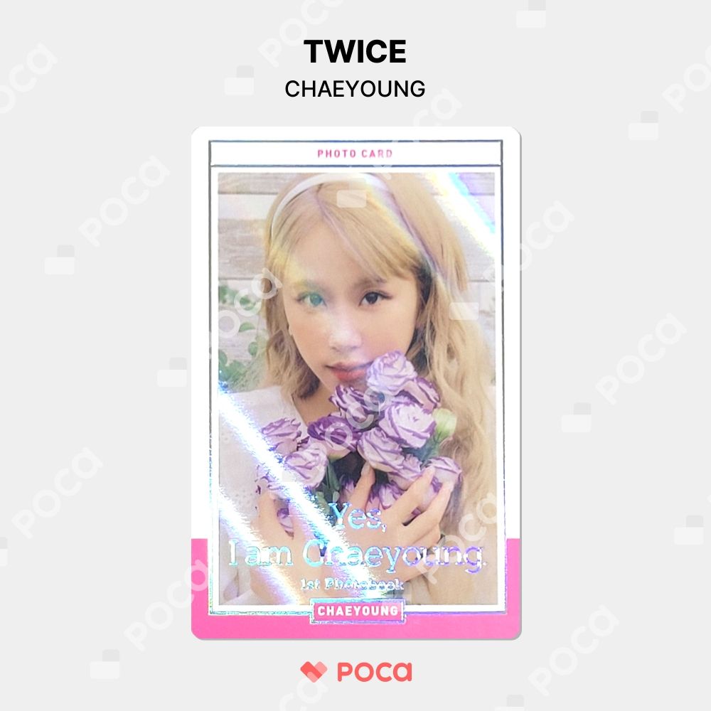 yes i am chaeyoung 写真集　特典　トレカ yes i am chaeyoung 写真集 特典 トレカ twice yes i am