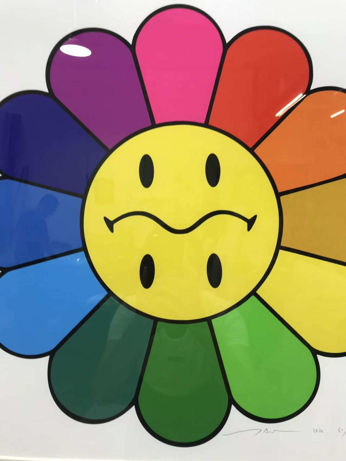 Takashi Murakami Kaikai Kiki Rainbow Smiley 村上隆