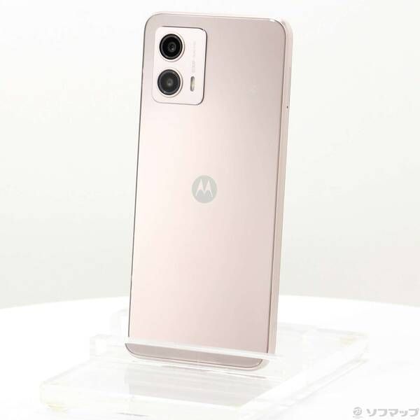 中古品〕 moto g53y 5G 128GB ペールピンク MOSAD3 Y!mobile SIMフリー