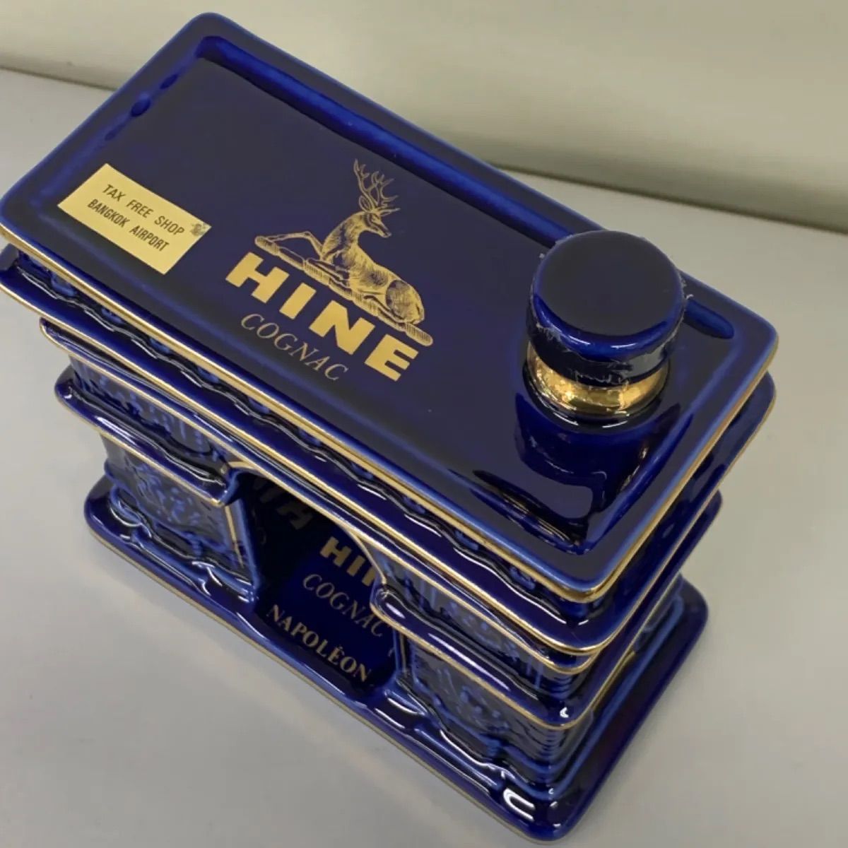 古酒 HINE ハイン ナポレオン コニャック 凱旋門 青 - メルカリ