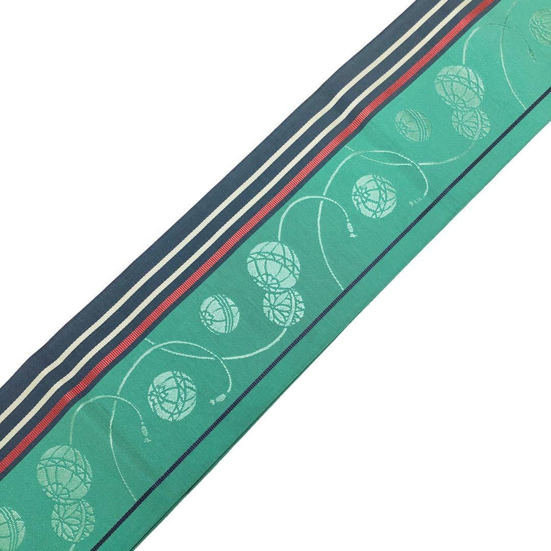 2-69 正絹 本場筑前博多織 半幅帯 逸品 2-69 正絹 本場筑前博多織 半幅