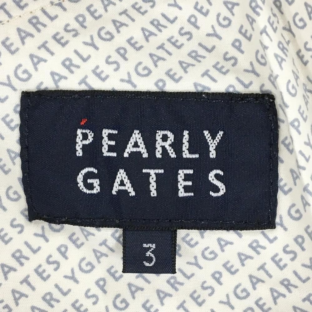 全品全国送料無料！ パーリーゲイツ ハーフパンツ ベージュ ヤシの木刺しゅう ロゴオレンジ メンズ 3 S ゴルフウェア 2025年モデル PEARLY GATES 【返品無料可能】