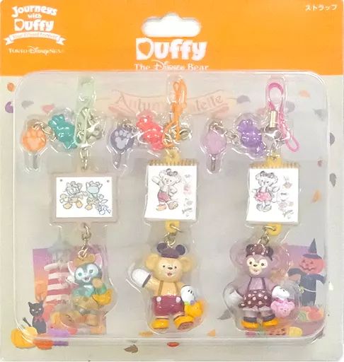 中古】ストラップ(キャラクター) ダッフィー＆シェリーメイ