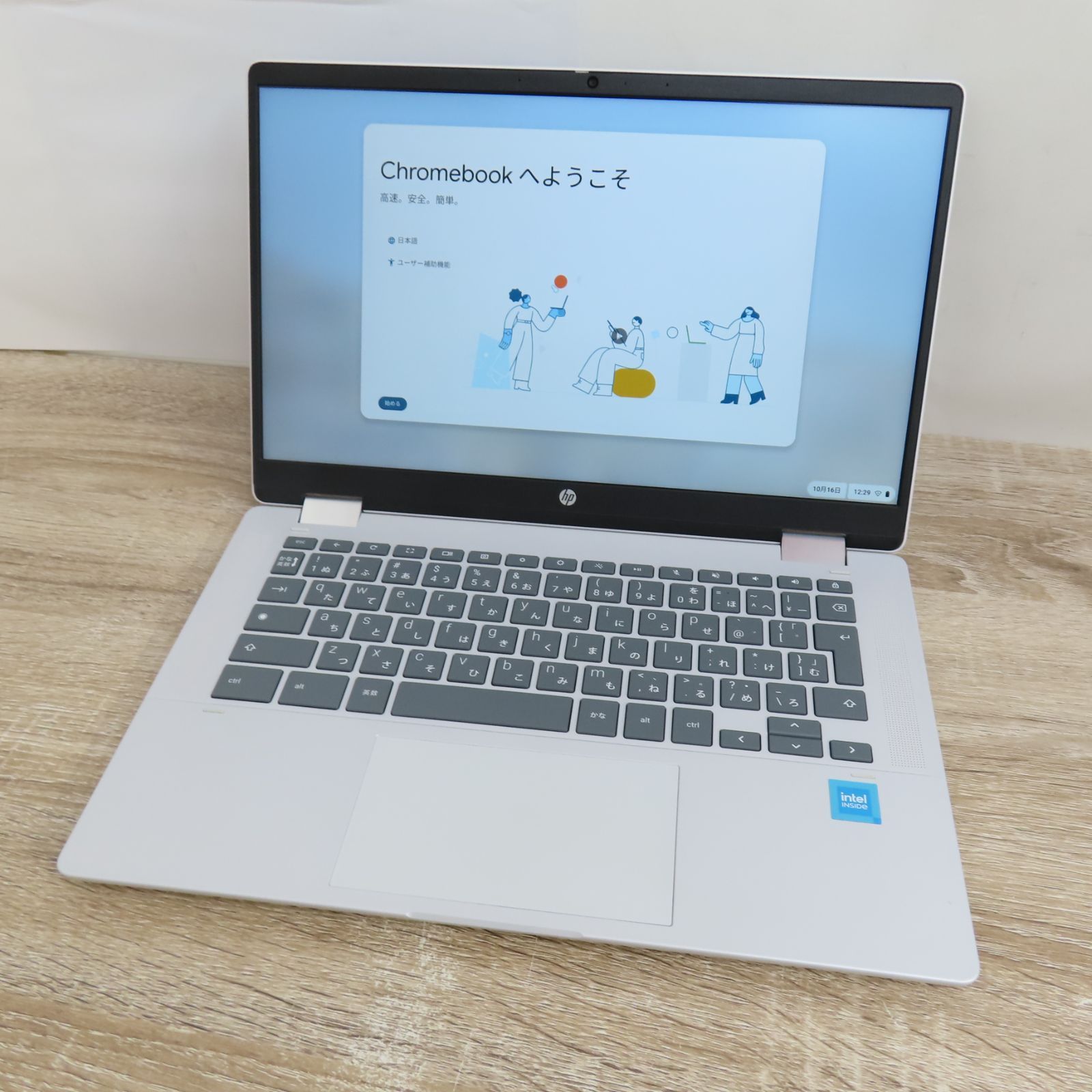 HP Chromebook クロームブック x360 14b-cd0004TU み シルバー 商品説明必読